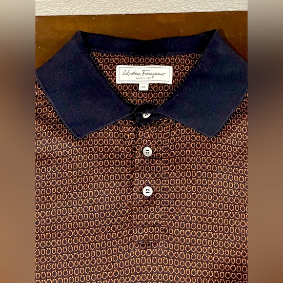 Mens Salvatore Ferragamo Polo - Picture 1 of 2